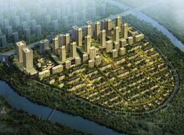 Tianjin Sunac real estate half Bay Peninsula community